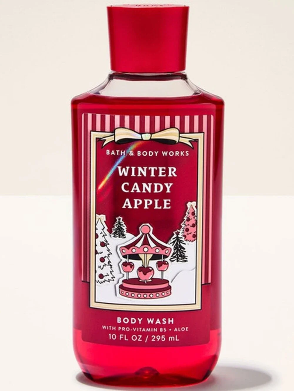 Bath & Body Works Winter Candy Apple Body Wash 10oz NEW RARE